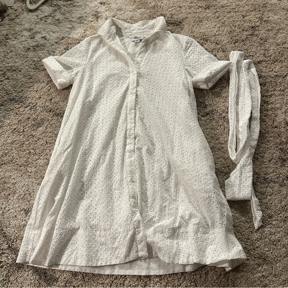Lisa Marie Fernandez X Target White Eyelet Dress